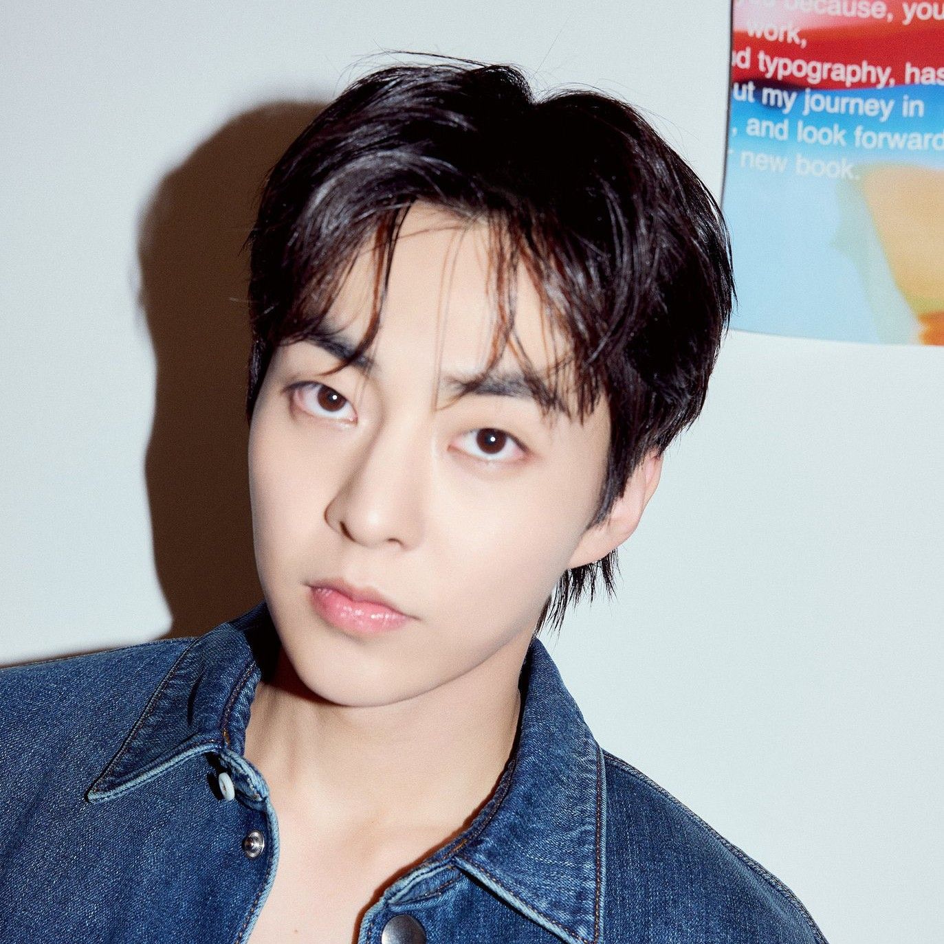 Behind-the-scenes cut of Xiumin (EXO)