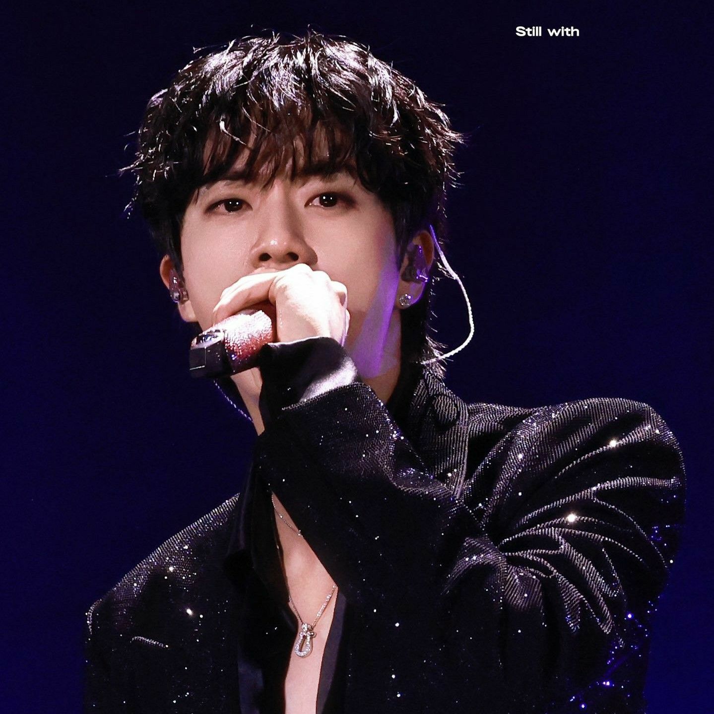 A moment captured by Jin (BTS)'s fan