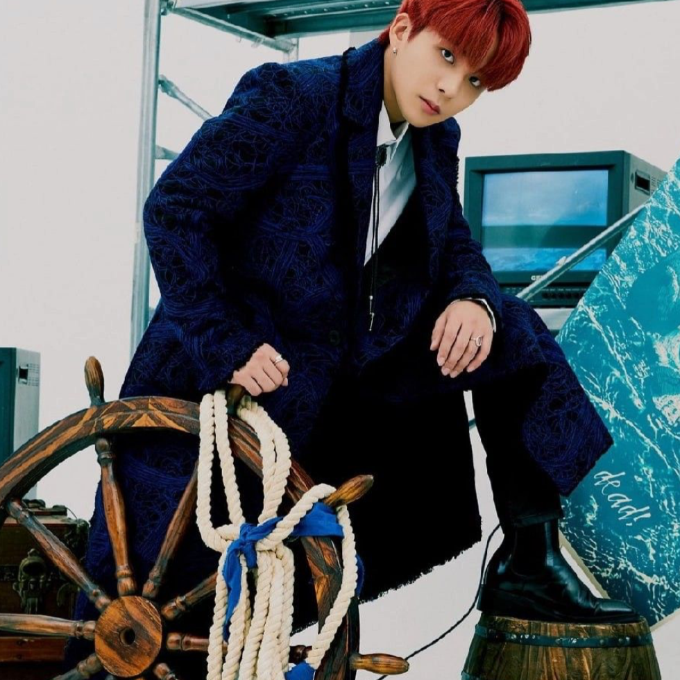 Recent activity shot of Jongho (ATEEZ)