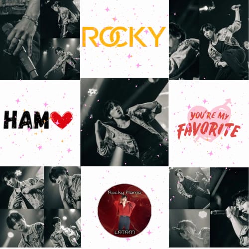 A moment captured by Rocky's fan