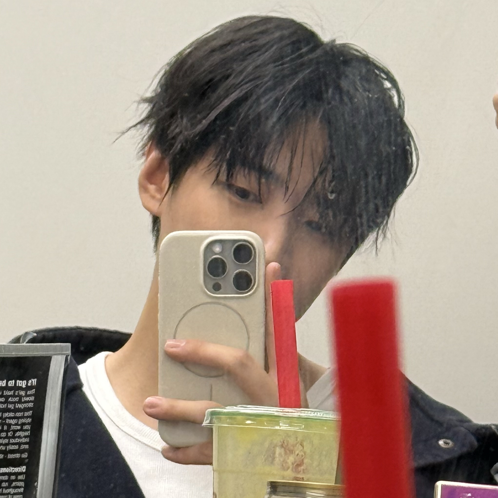A moment captured by Jaechan (DKZ)'s fan
