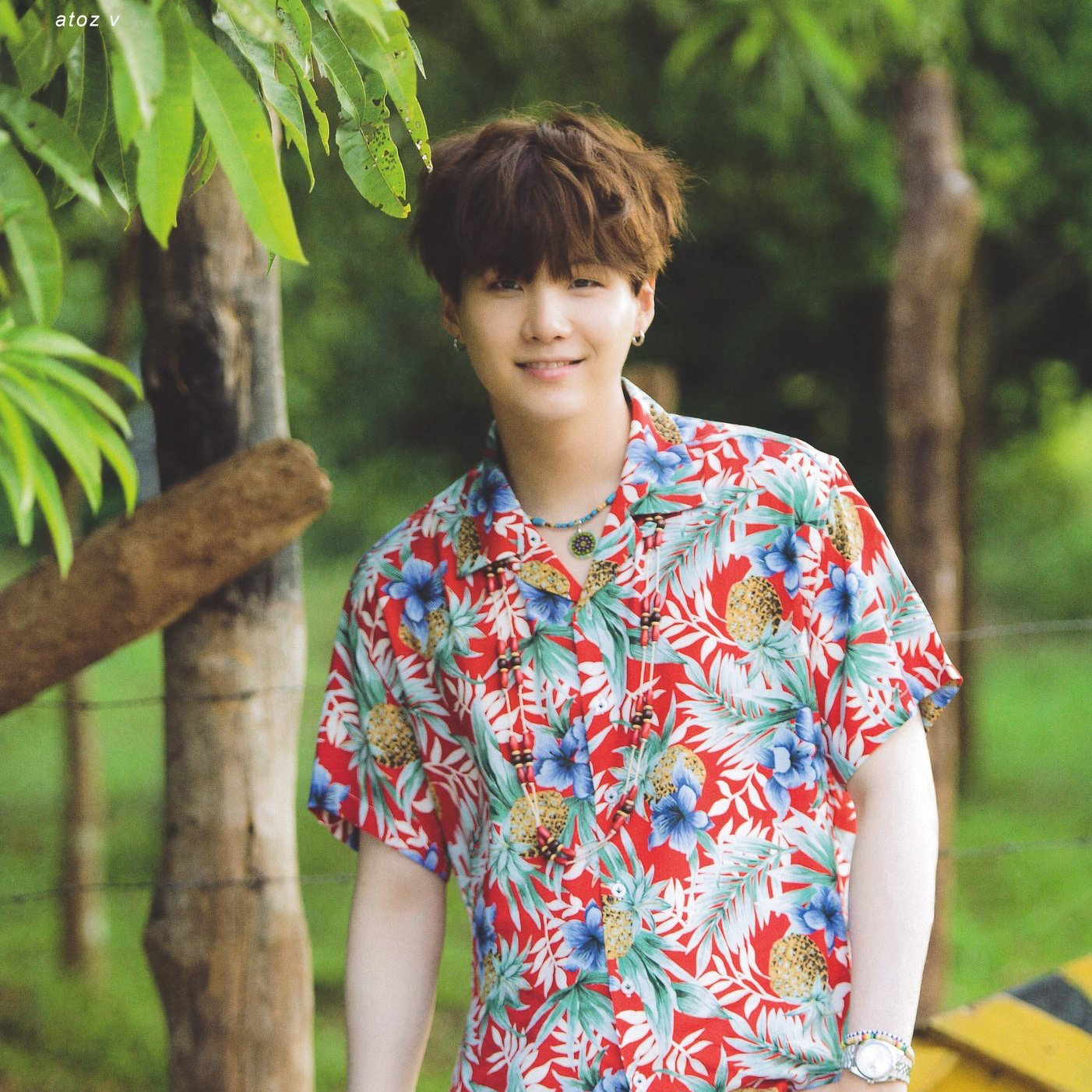 A moment captured by SUGA (BTS)'s fan