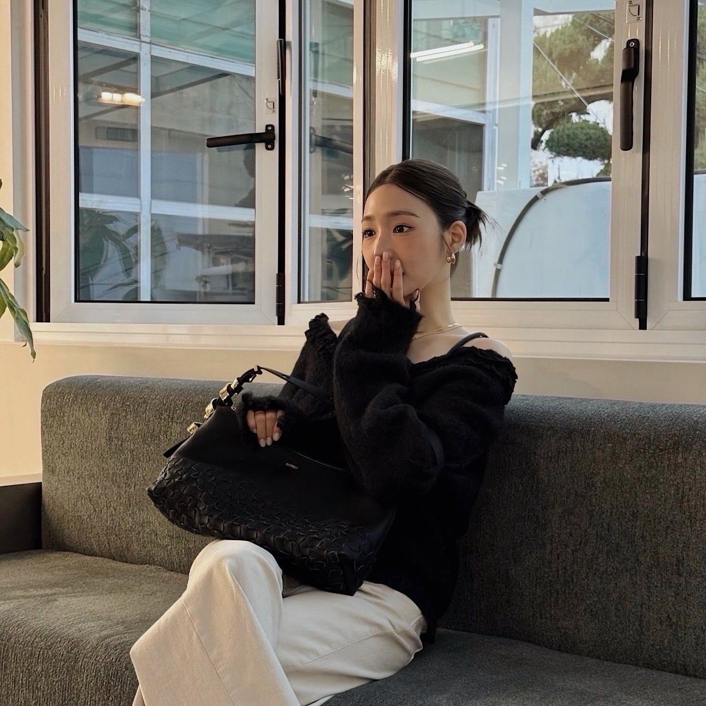 A moment captured by Tiffany Young (Girls' Generation)'s fan