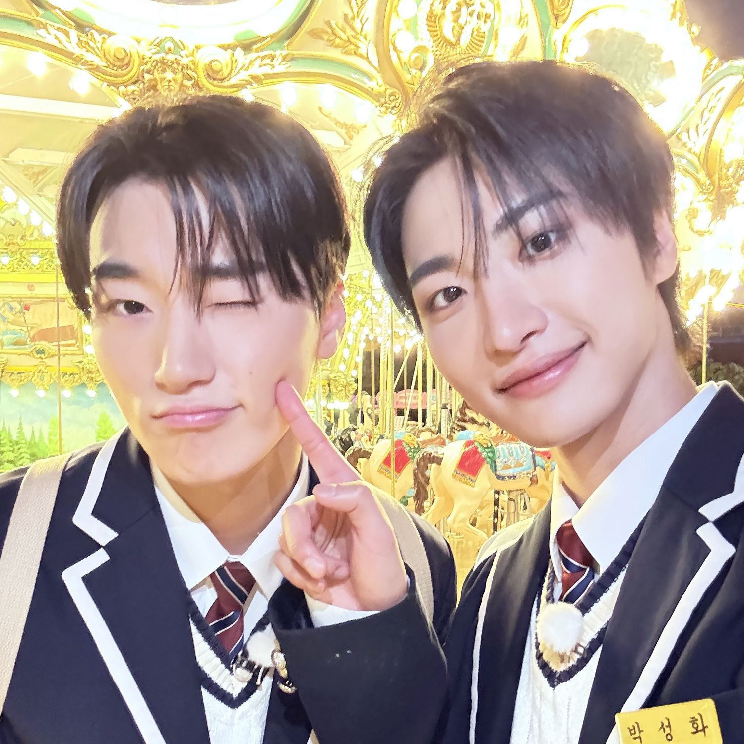Momen yang diabadikan oleh penggemar ATEEZ