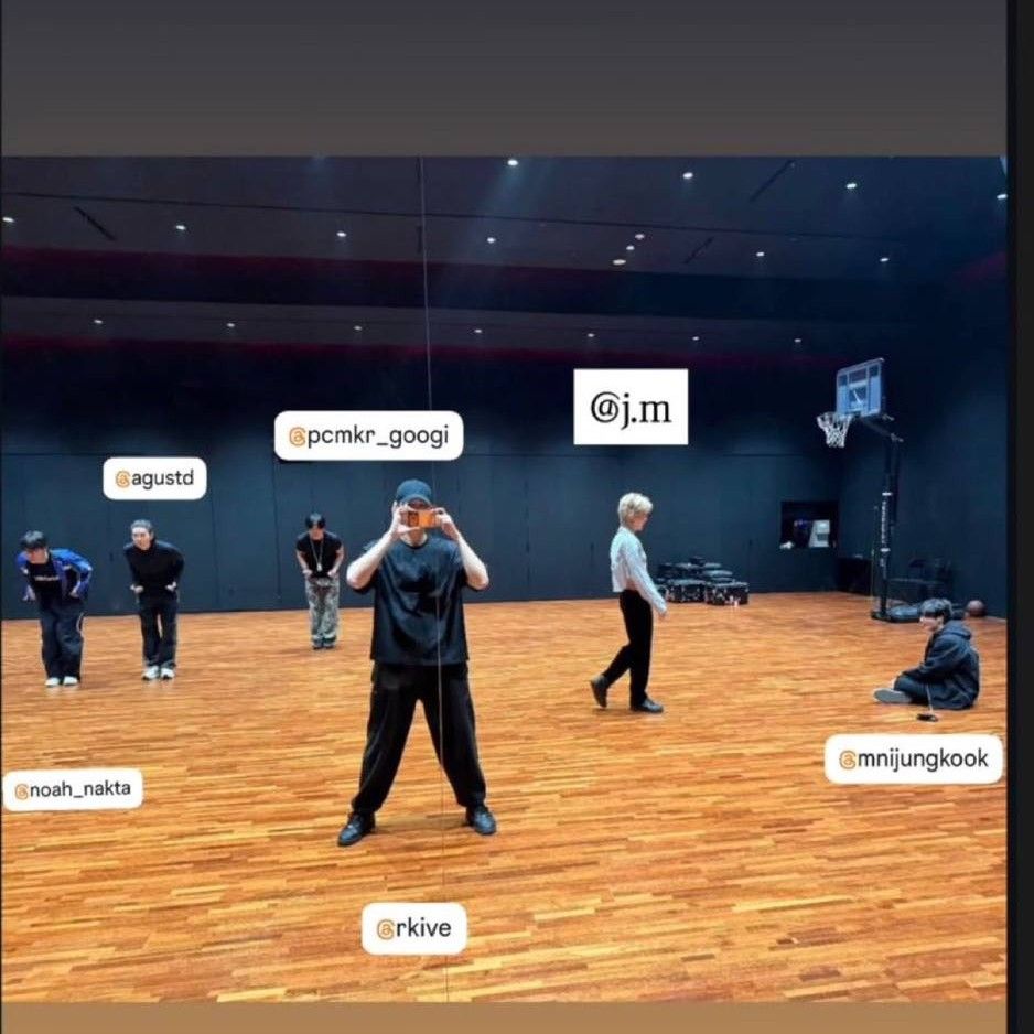 A moment captured by RM (BTS)'s fan