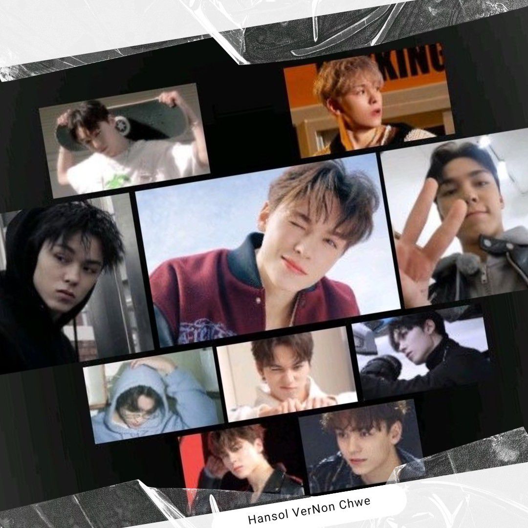 Recent activity shot of Vernon (SEVENTEEN)