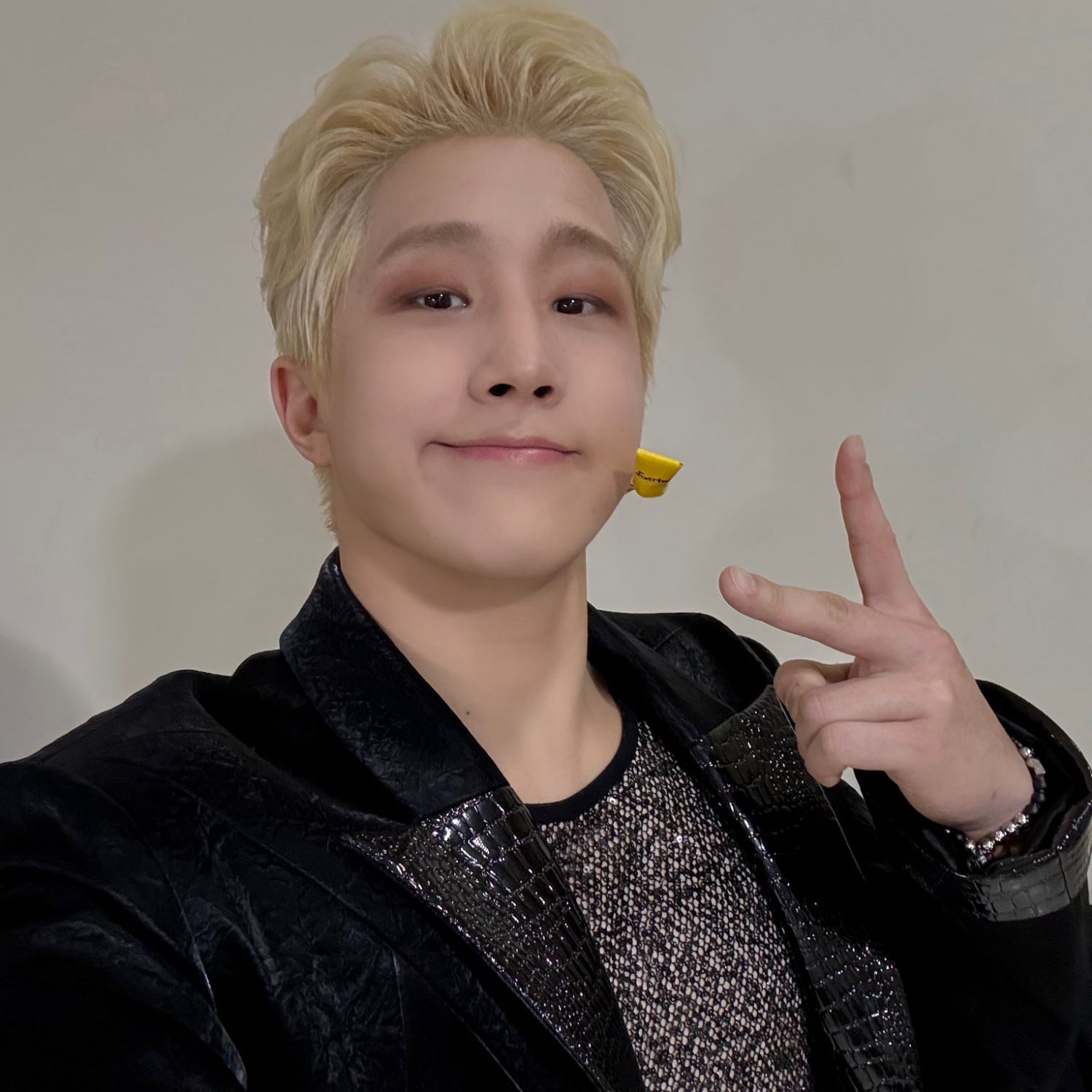 Recent activity shot of Jinjin (ASTRO)