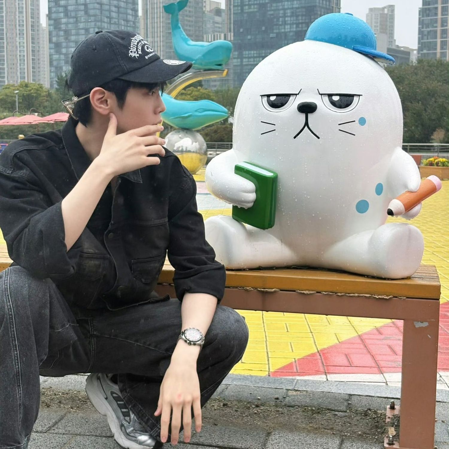Behind-the-scenes cut of Kim Taerae (ZEROBASEONE)