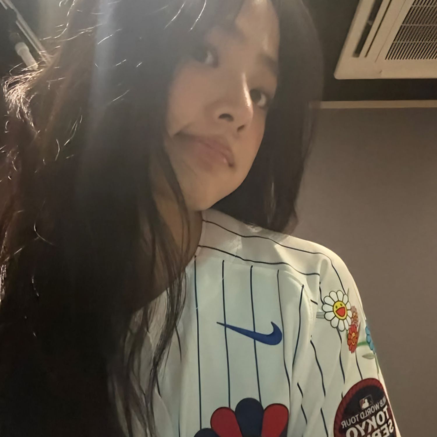 A moment captured by Minji (NewJeans)'s fan