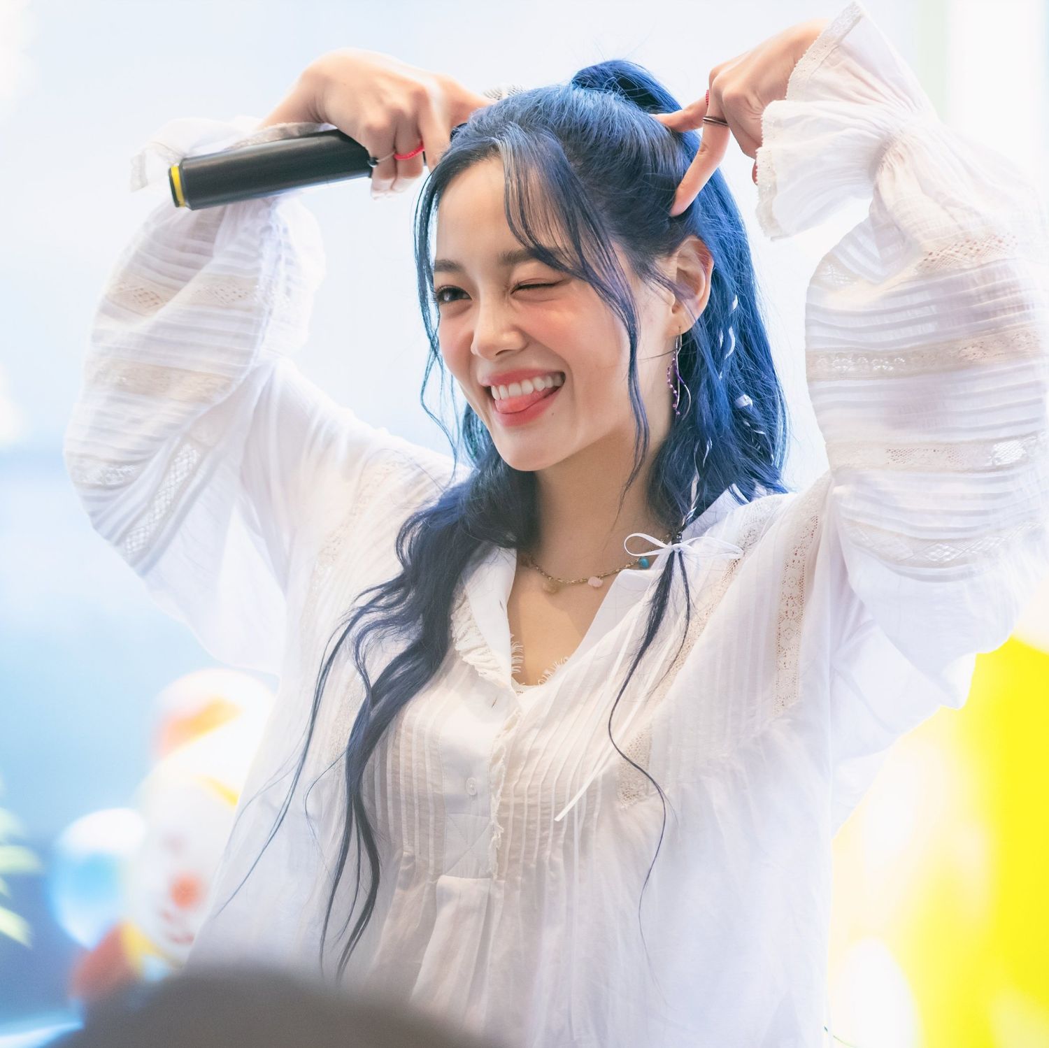 Behind-the-scenes cut of Sejeong