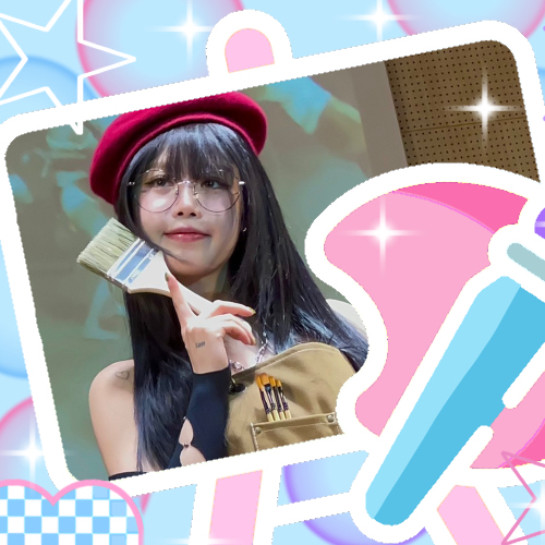 A moment captured by Soojin's fan