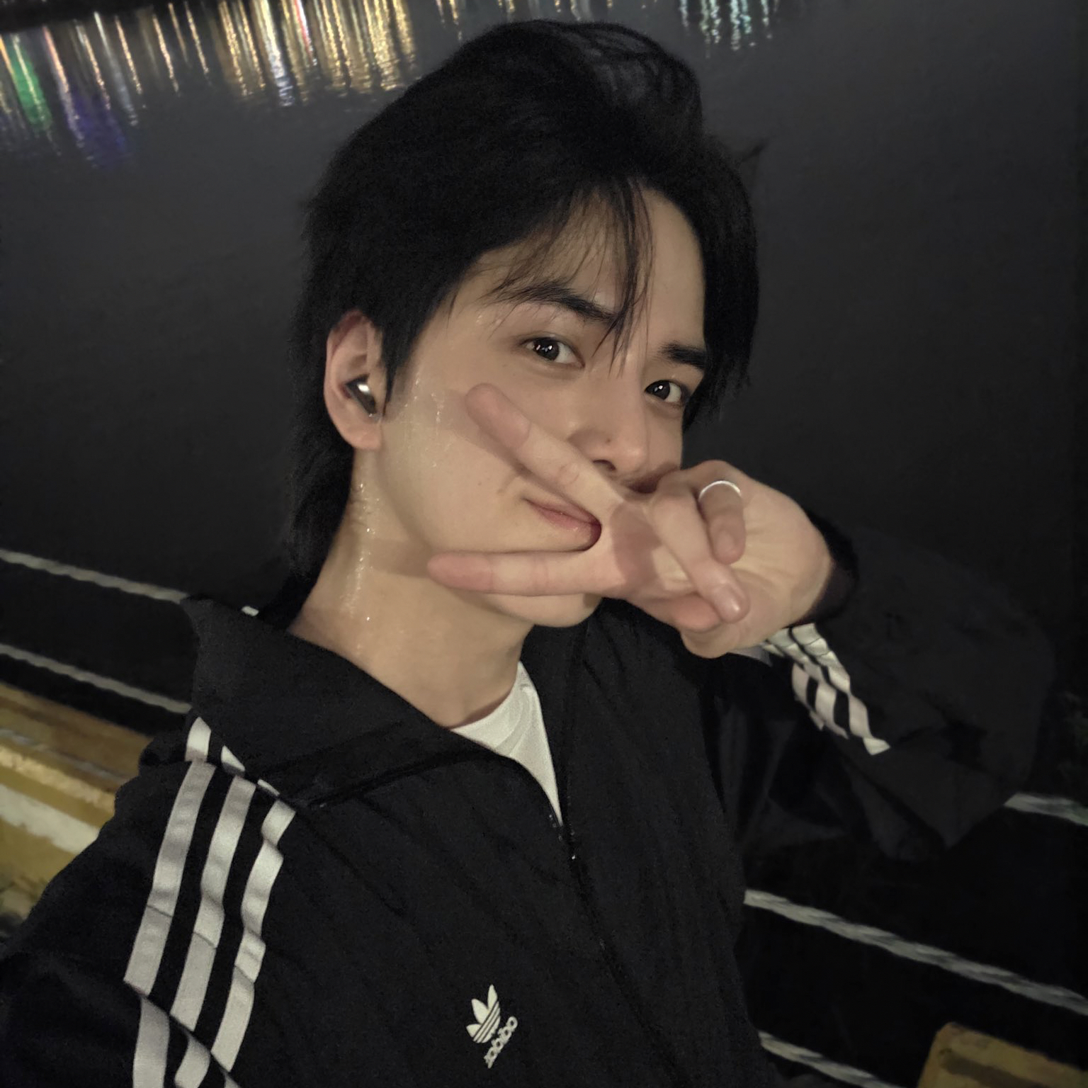 Recent activity shot of Younghoon (THE BOYZ)