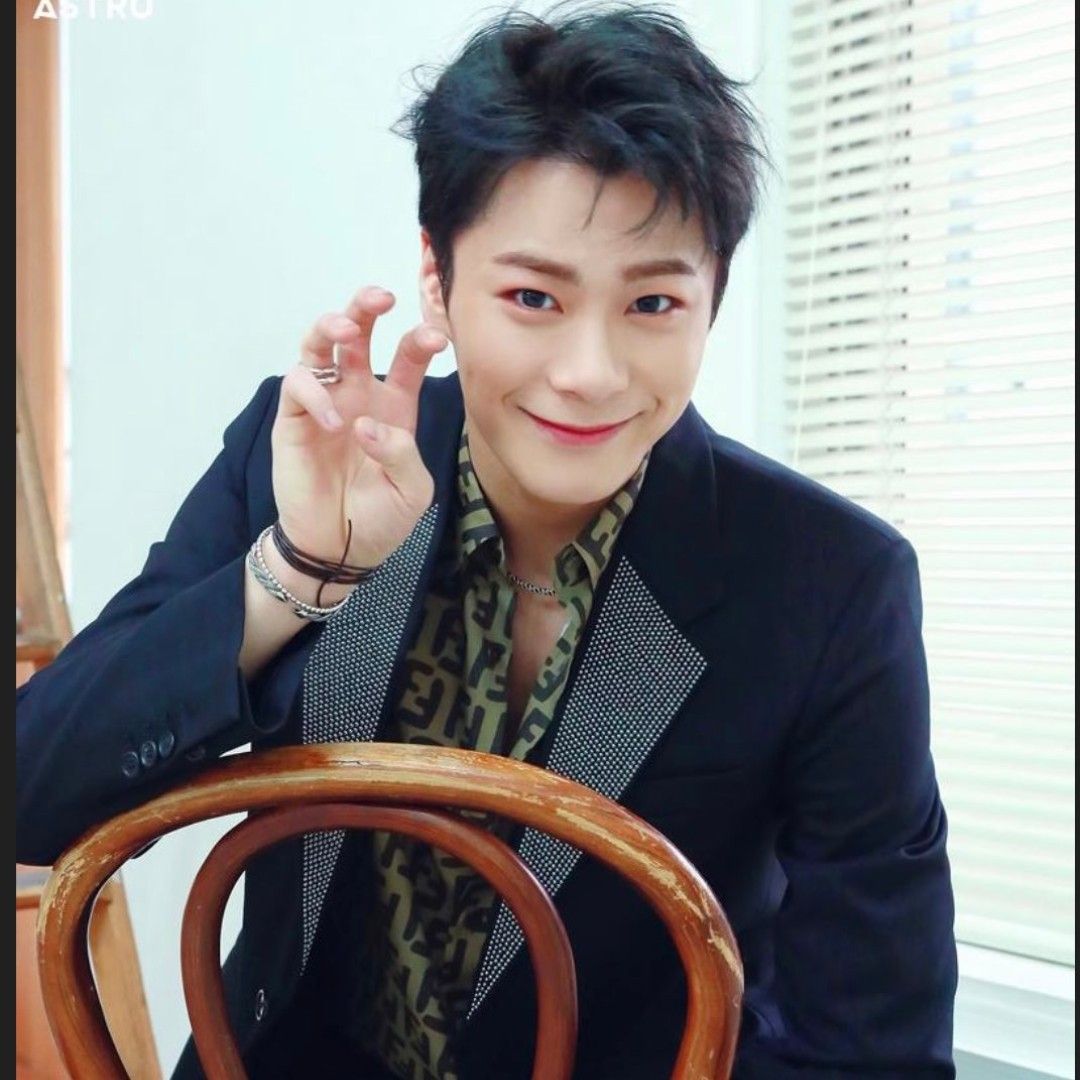 Recent activity shot of Moonbin (ASTRO)