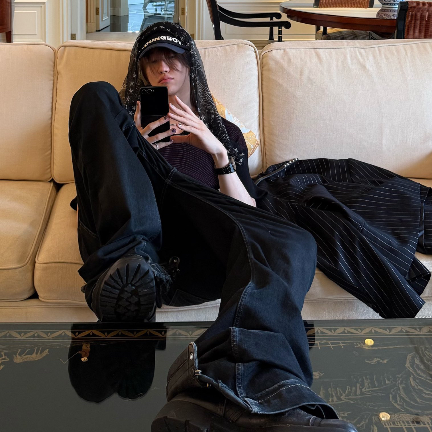 Recent activity shot of The 8 (SEVENTEEN)