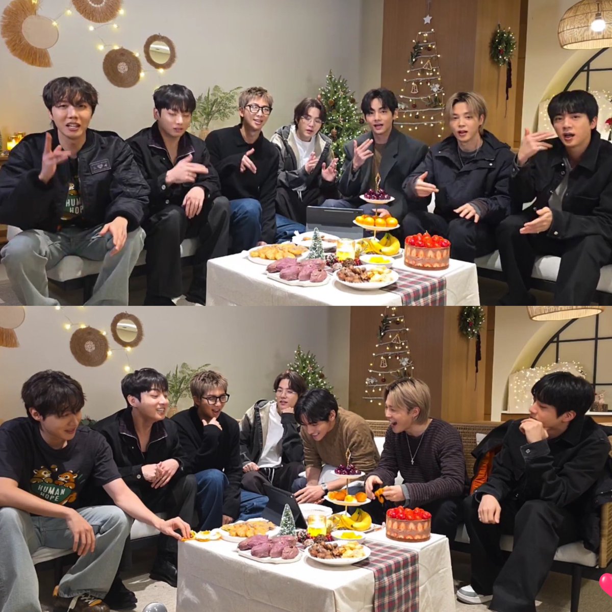 방탄소년단의 비하인드 컷