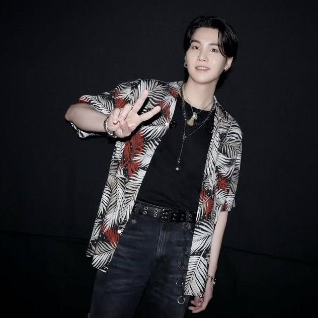 Recent activity shot of SUGA (BTS)