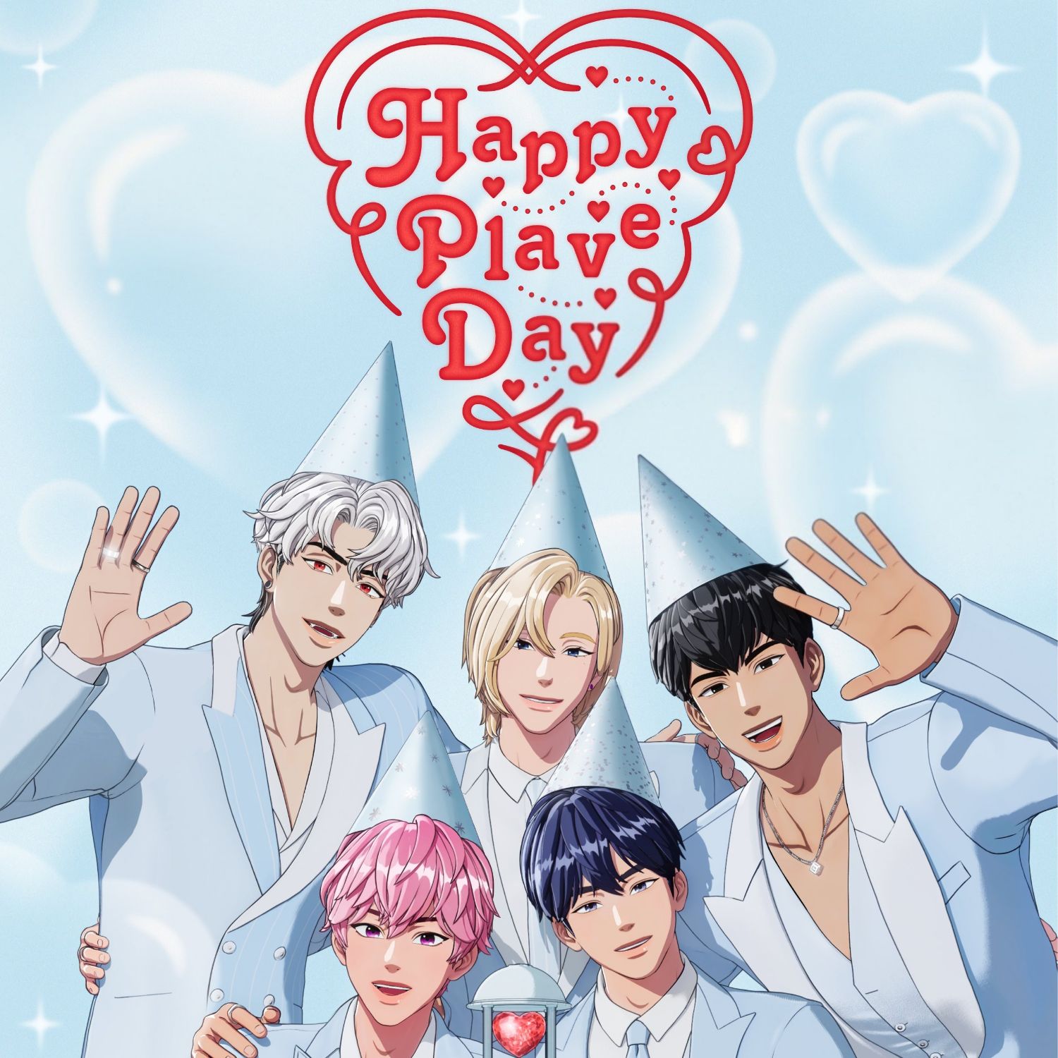 PLAVEの舞台裏ショット