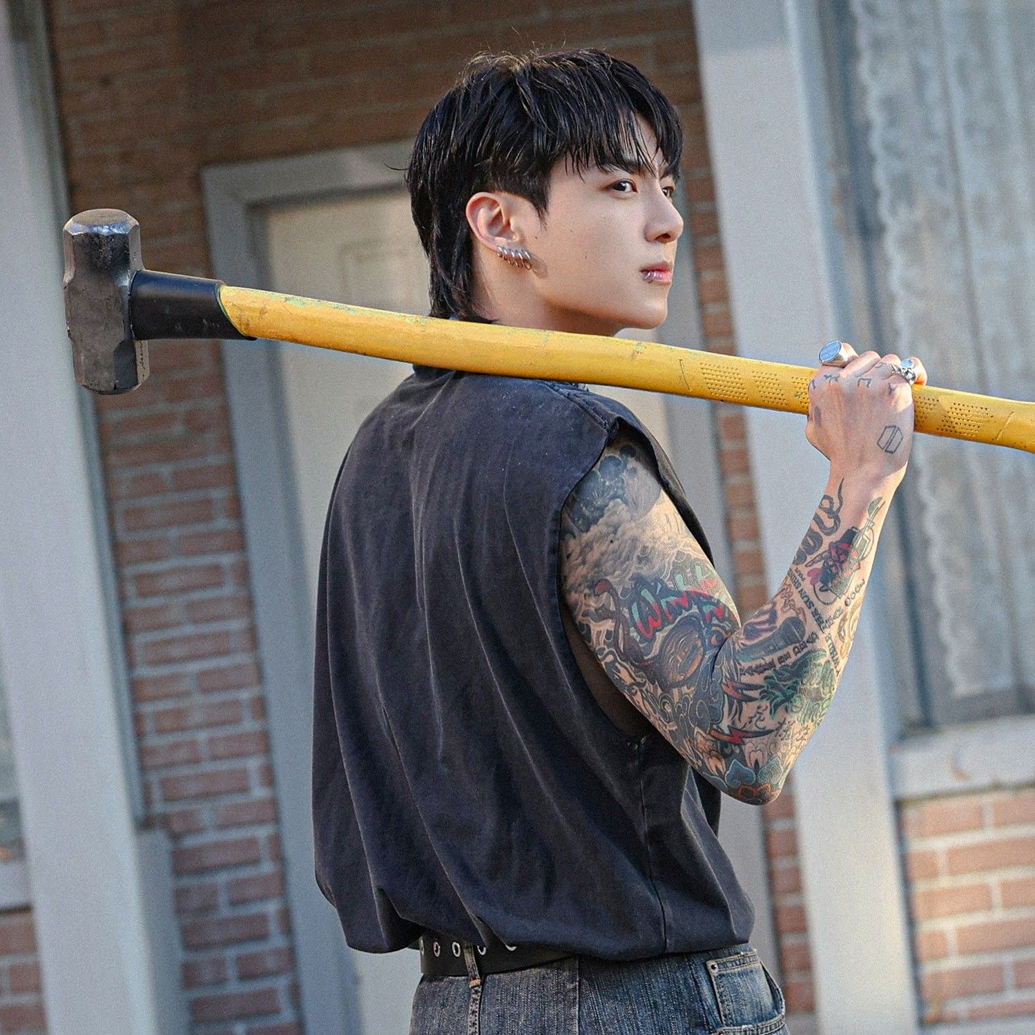 Recent activity shot of Jungkook (BTS)