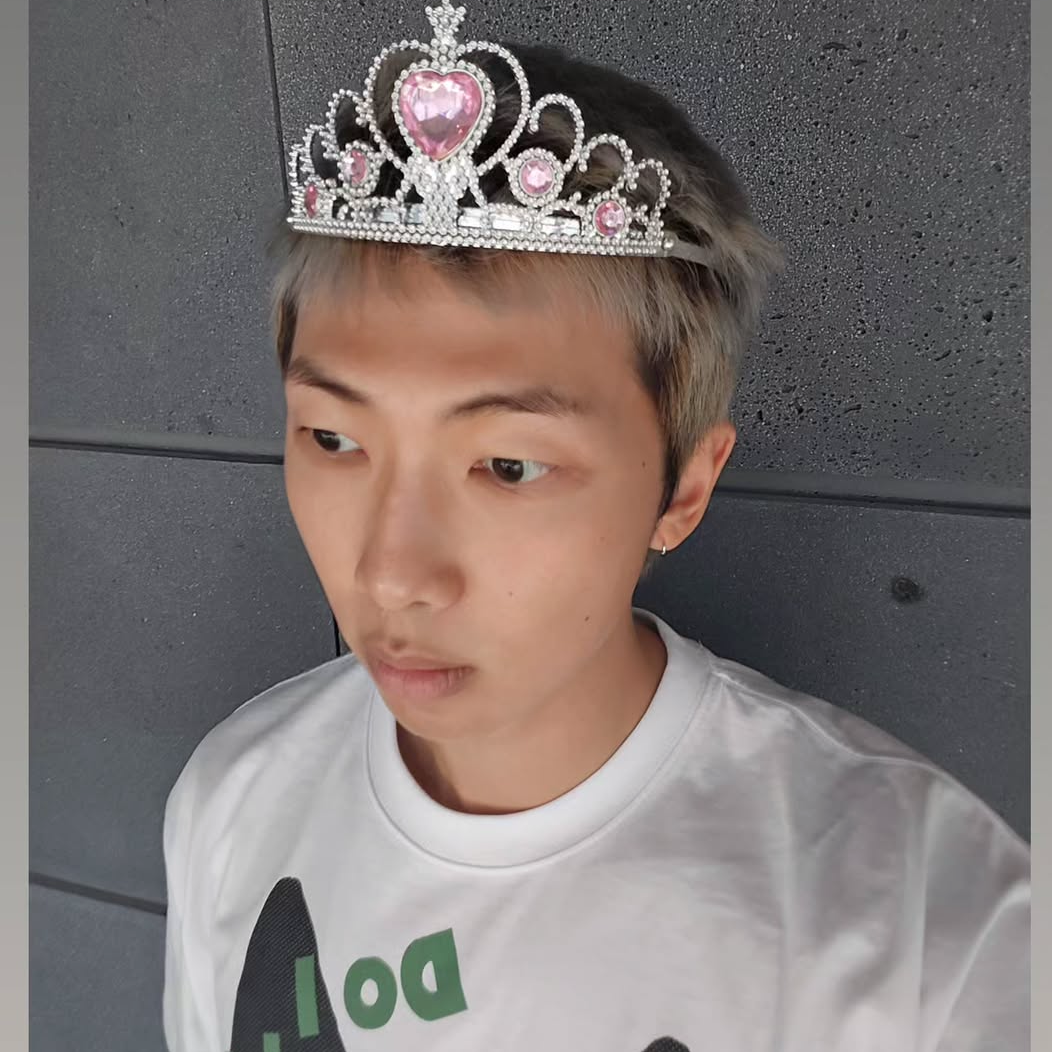 Recent activity shot of RM (BTS)