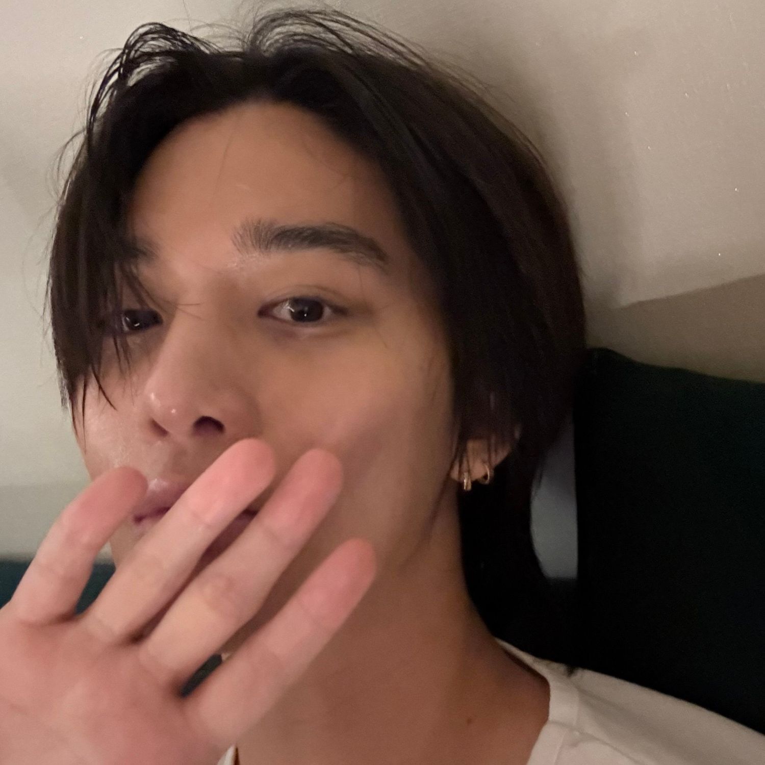 Recent activity shot of Bae Jinyoung