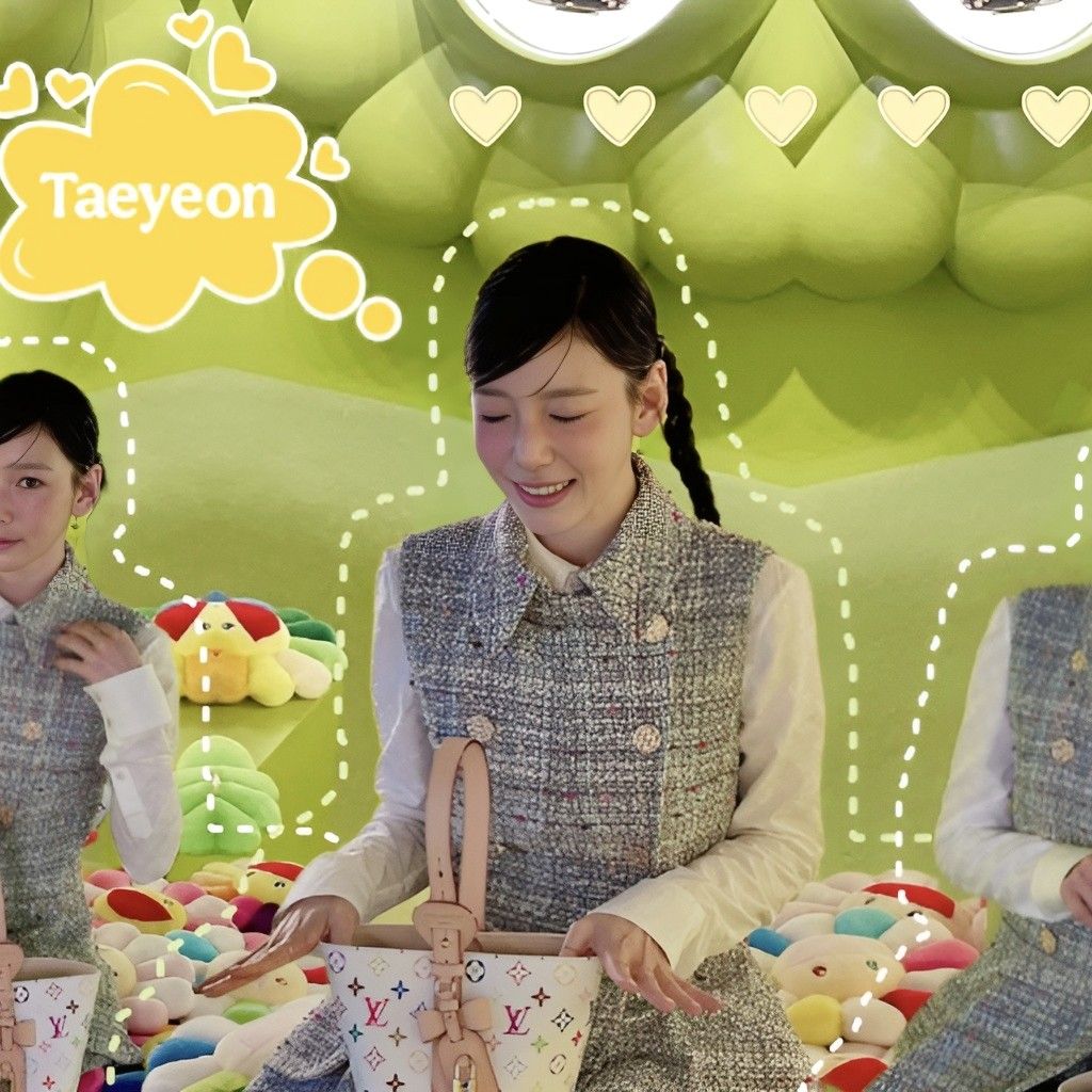 Behind-the-scenes cut of Taeyeon (Girls' Generation)