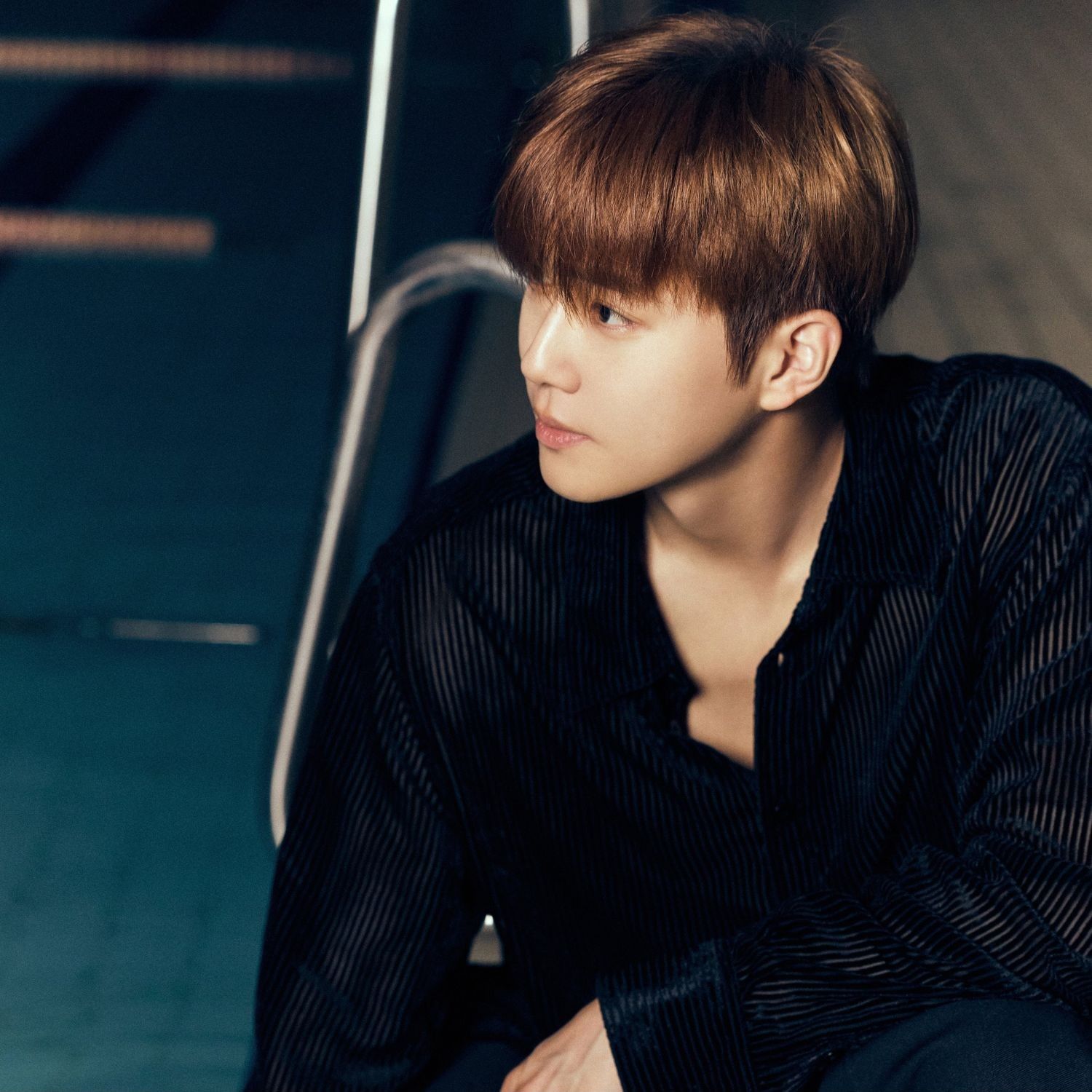 Behind-the-scenes cut of Suho (EXO)