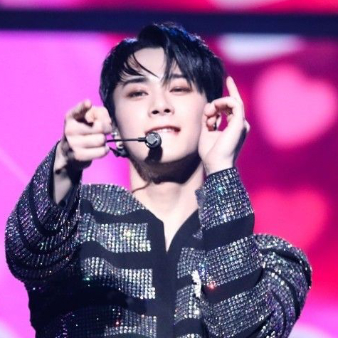 Recent activity shot of Moonbin (ASTRO)