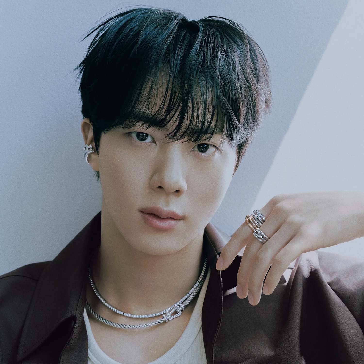 Recent activity shot of Jin (BTS)