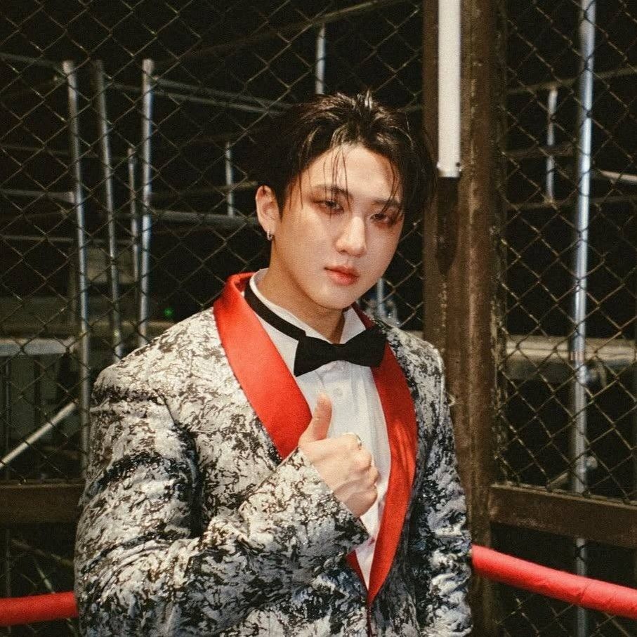 Recent activity shot of Changbin (Stray Kids)