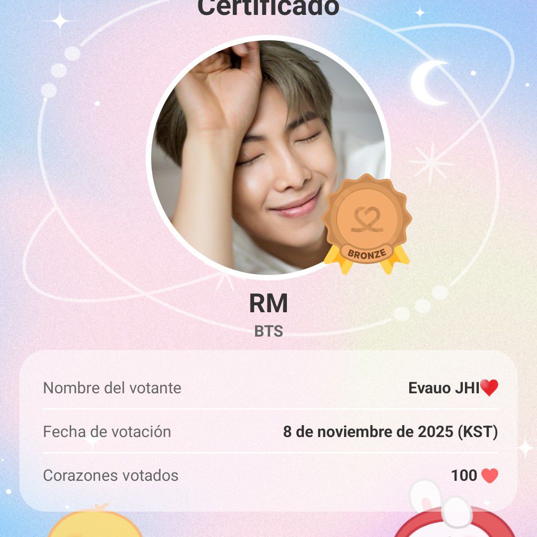 Recent activity shot of RM (BTS)