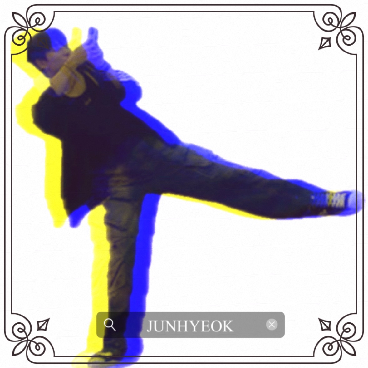 A moment captured by Junhyeok (n.SSign)'s fan