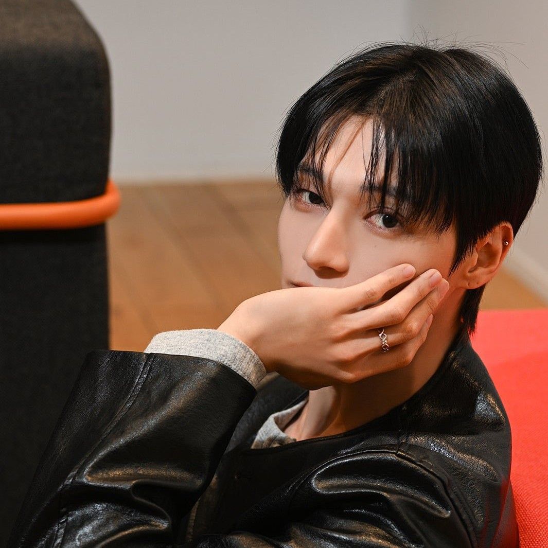 Recent activity shot of Wooyoung (ATEEZ)