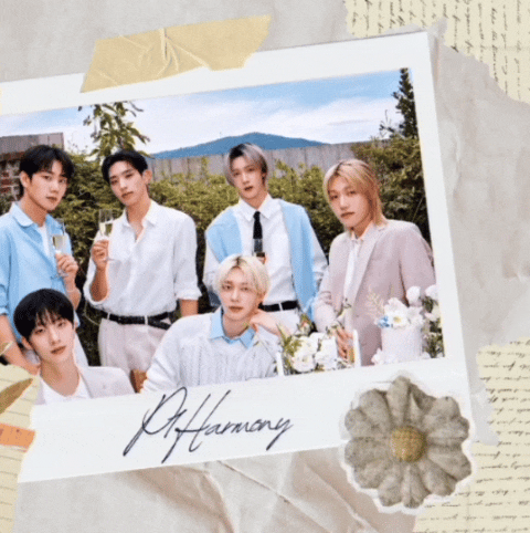 A moment captured by P1Harmony's fan