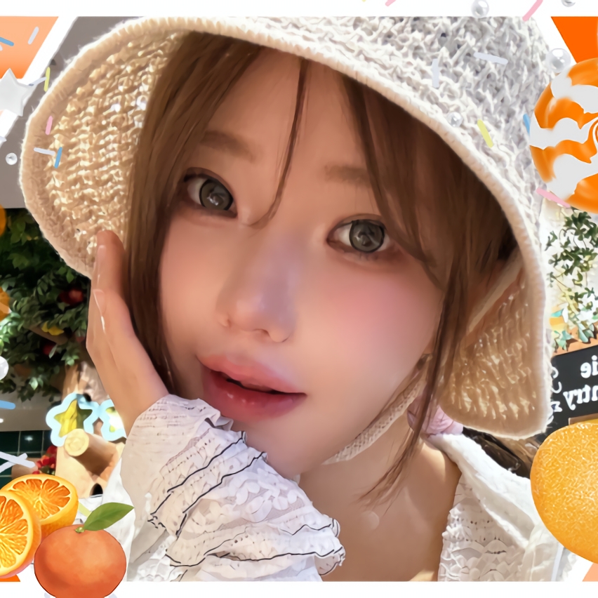 マゼンタ (QWER)の舞台裏ショット