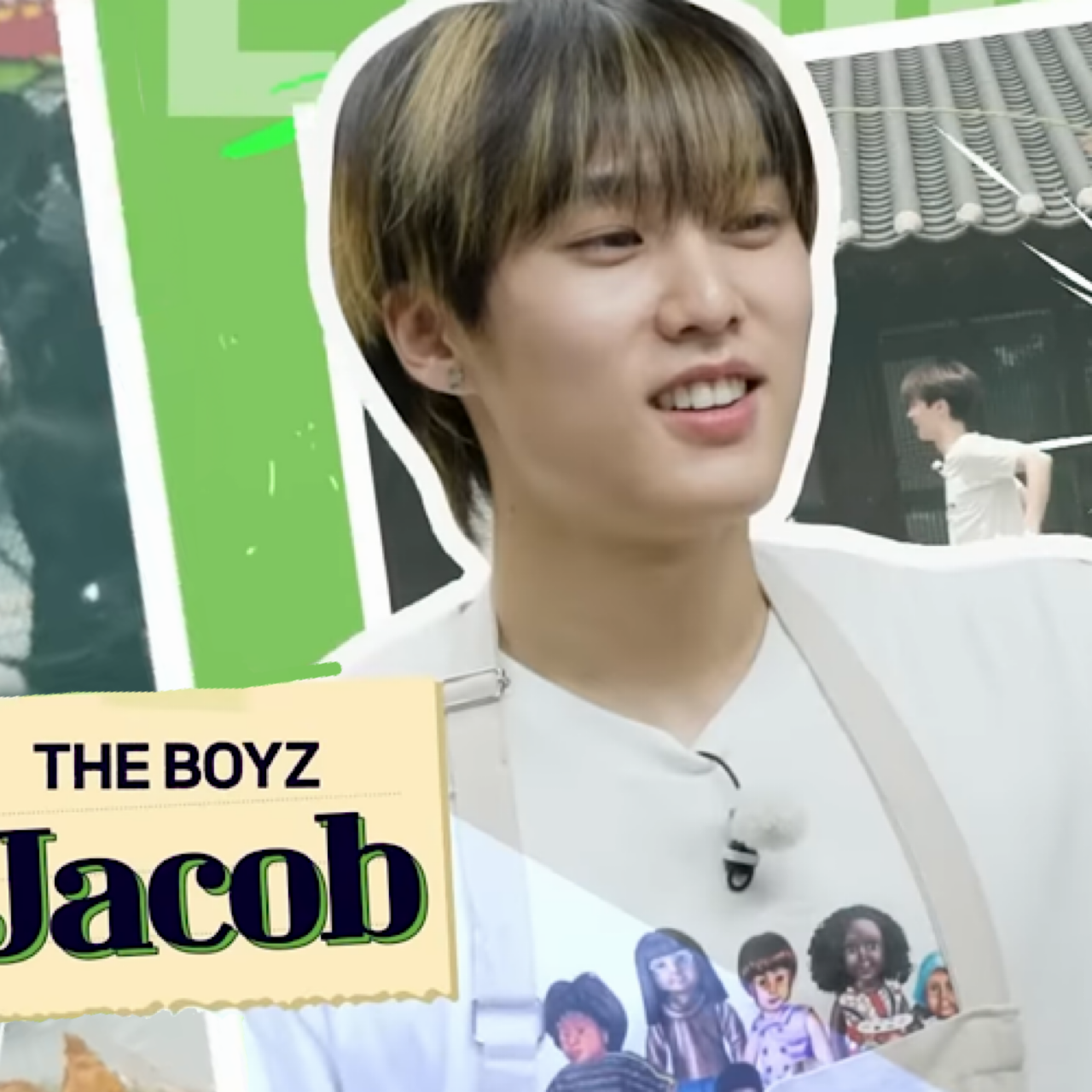A moment captured by Jacob (THE BOYZ)'s fan