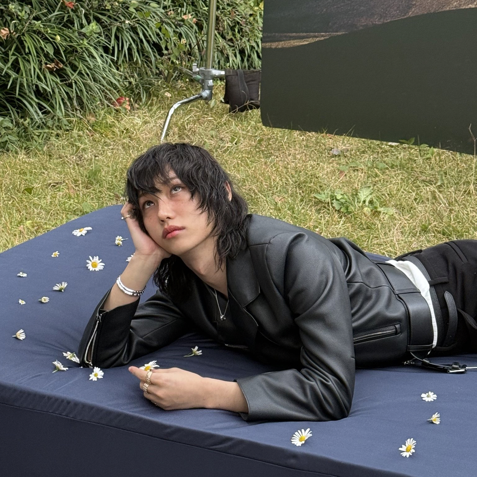 A moment captured by Felix (Stray Kids)'s fan