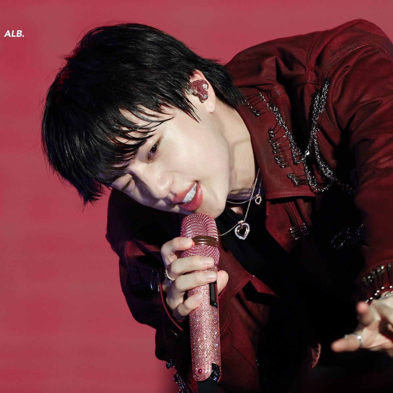 Recent activity shot of Jin (BTS)