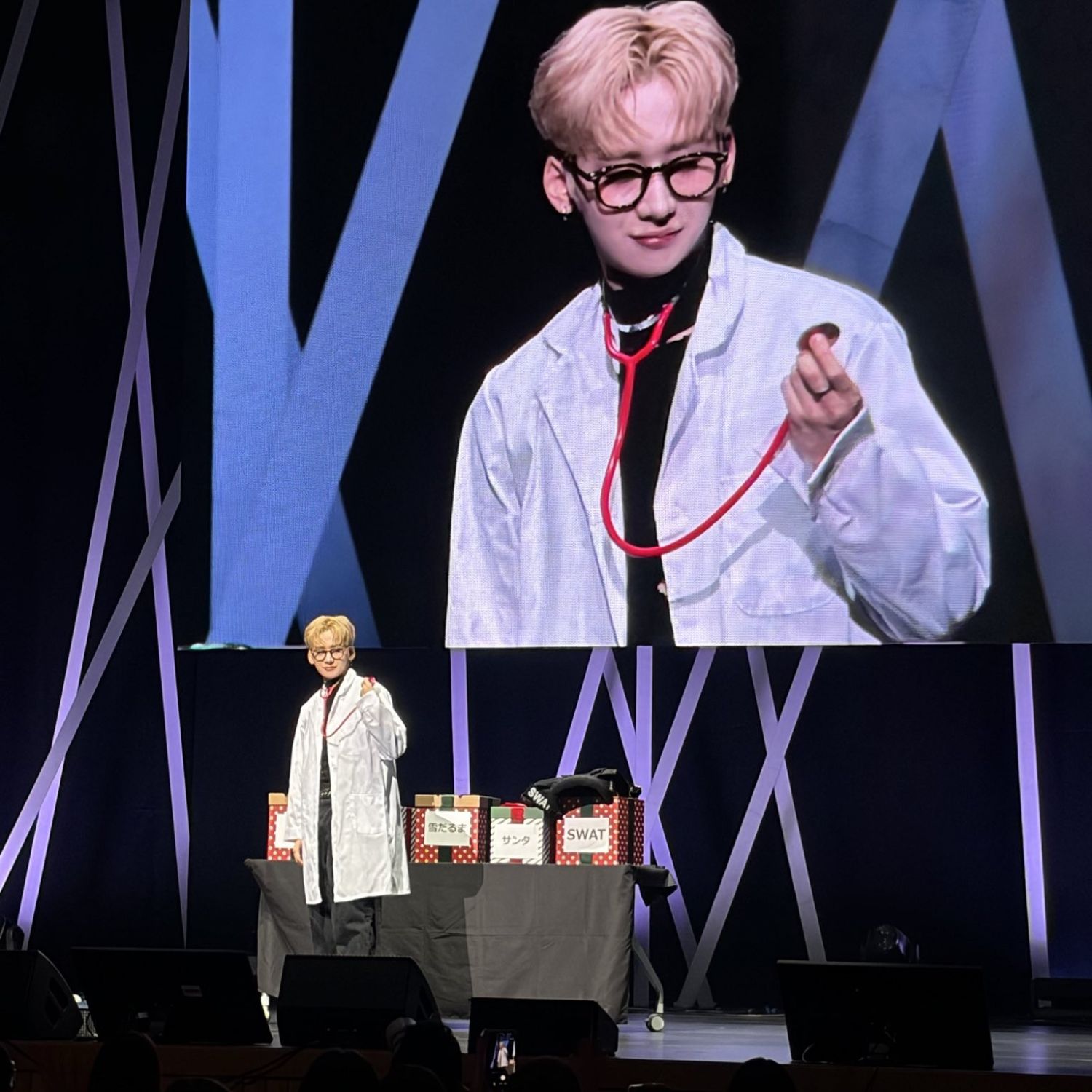 A moment captured by Yumeki's fan