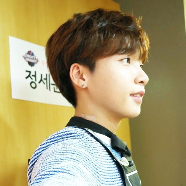 Behind-the-scenes cut of Jeong Sewoon