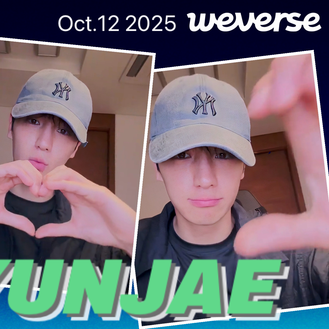 A moment captured by Hyunjae (THE BOYZ)'s fan