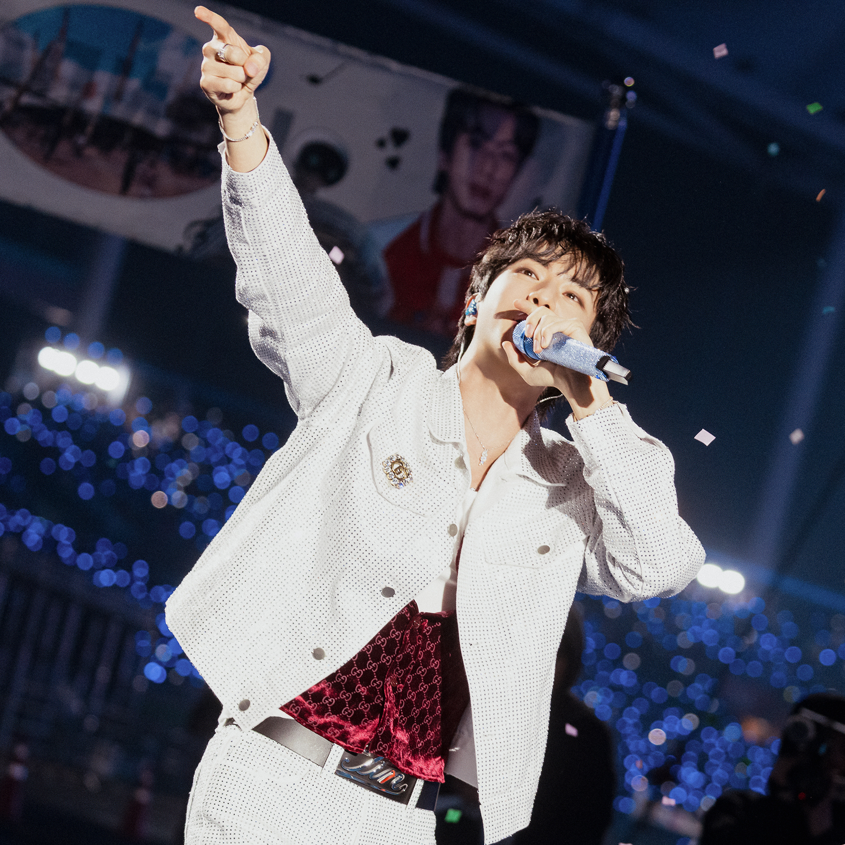 Potret di balik layar Jin (BTS)