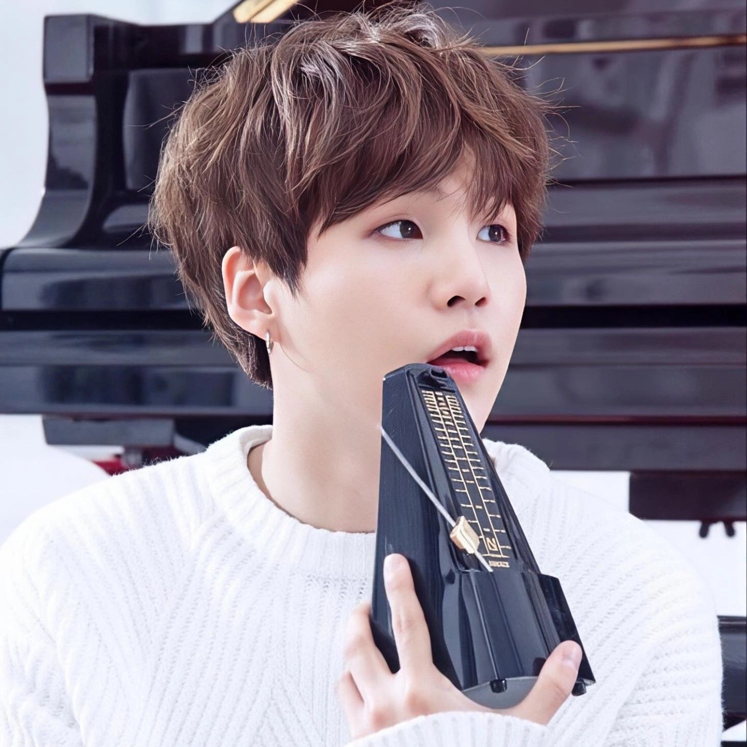 Recent activity shot of SUGA (BTS)
