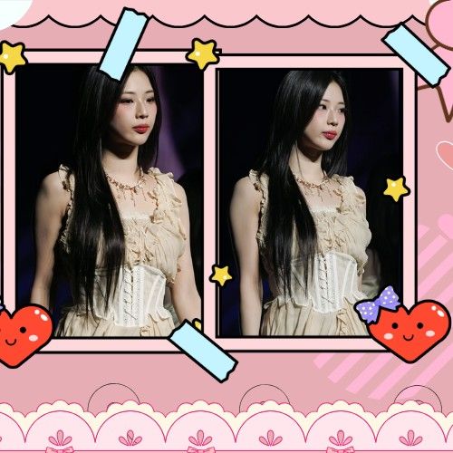 A moment captured by Ruka (BABYMONSTER)'s fan