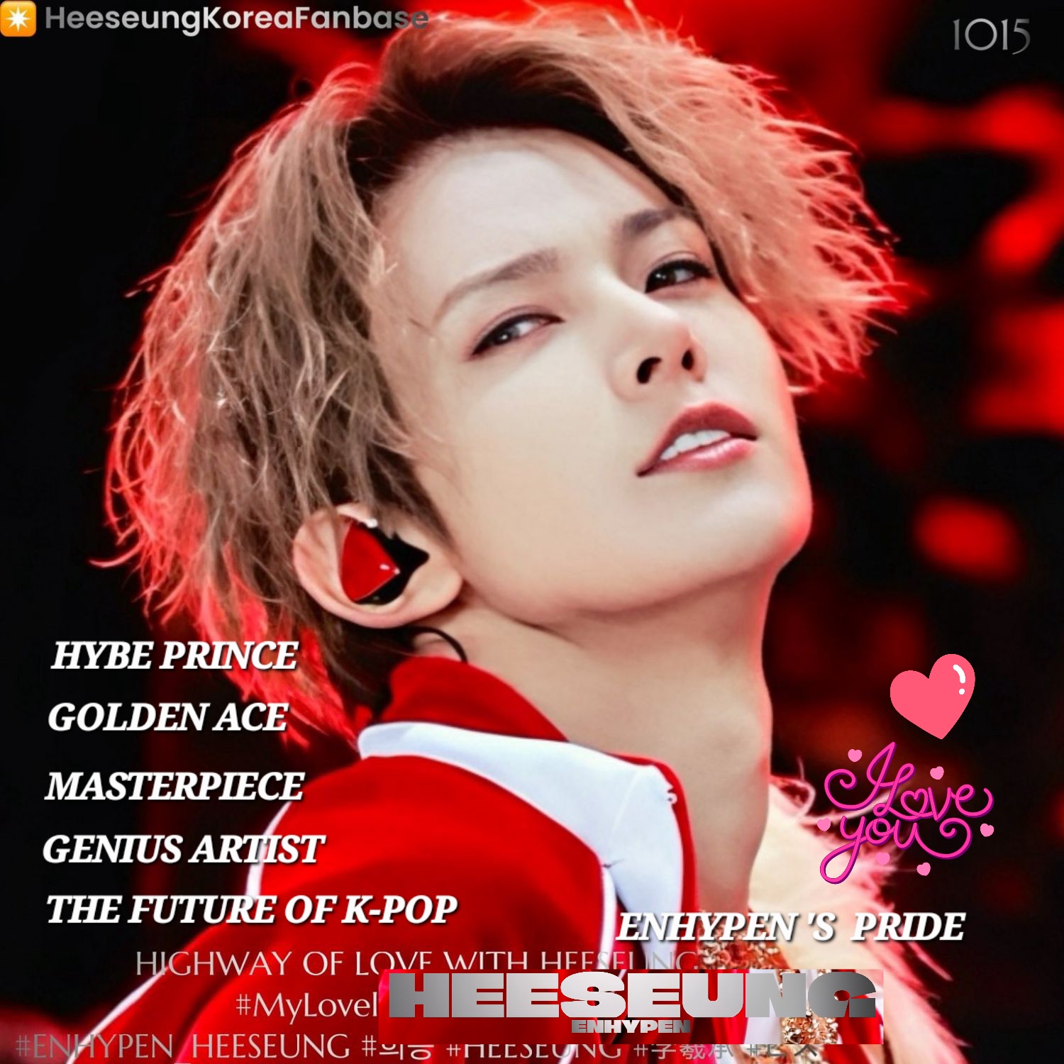 Momen yang diabadikan oleh penggemar Heeseung (ENHYPEN)