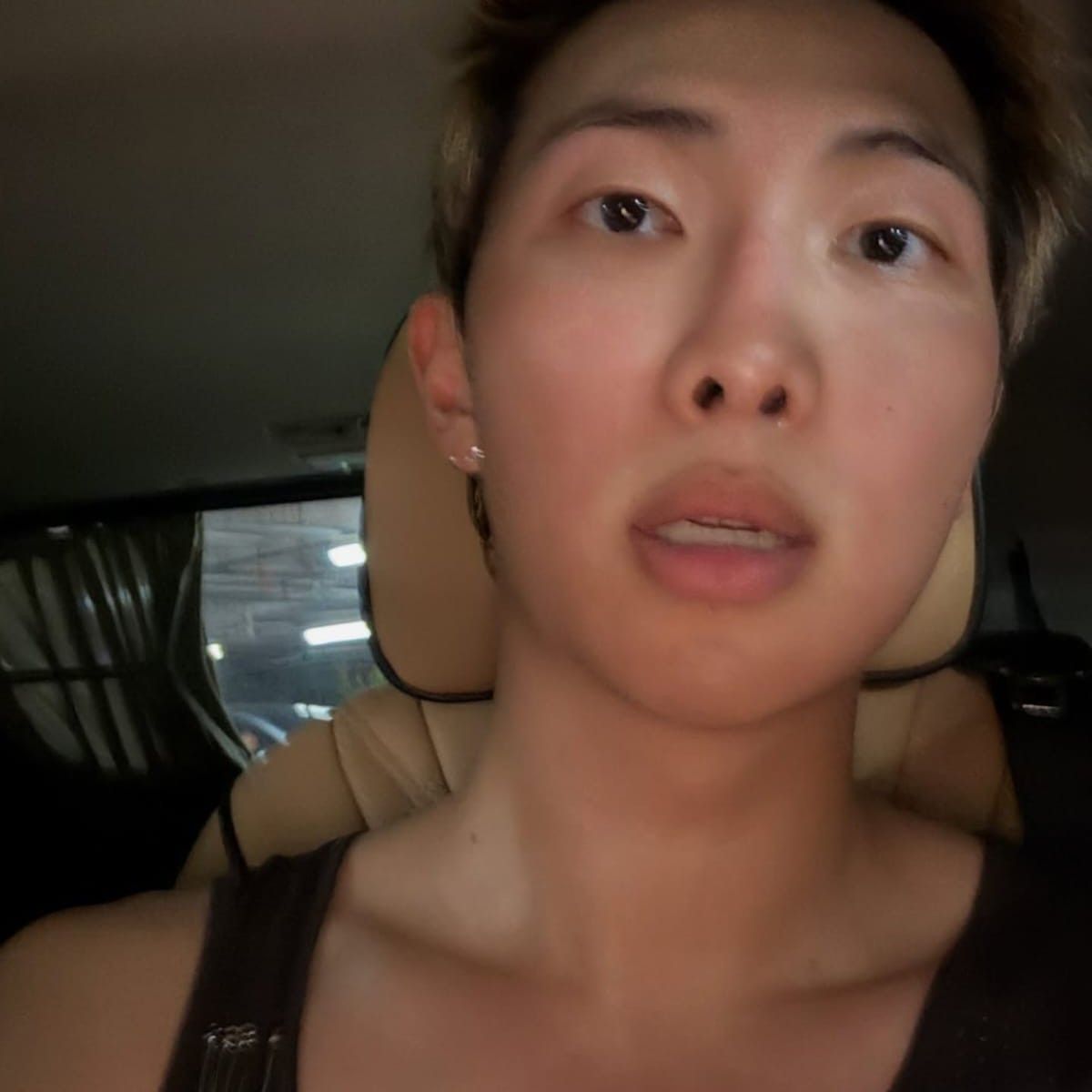Recent activity shot of RM (BTS)