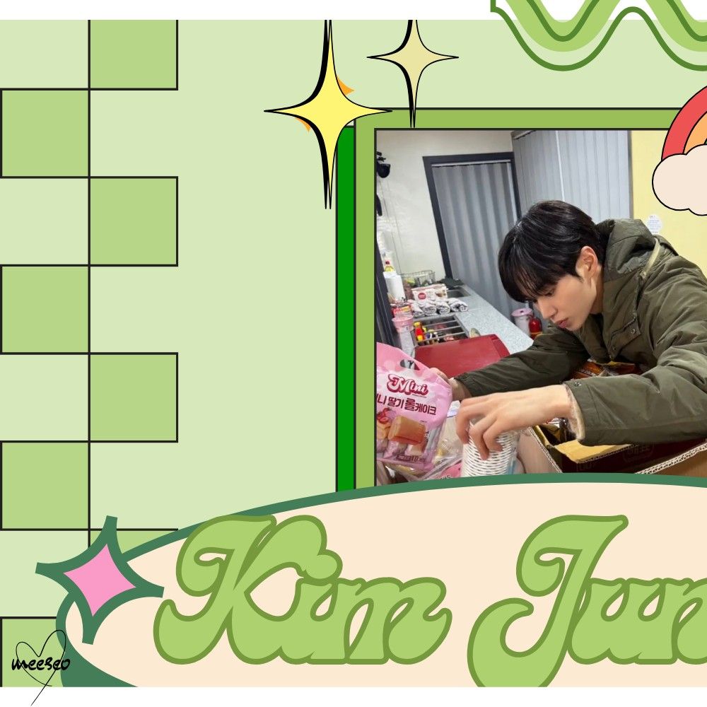 Behind-the-scenes cut of Kim Junseo (ALPHA DRIVE ONE)