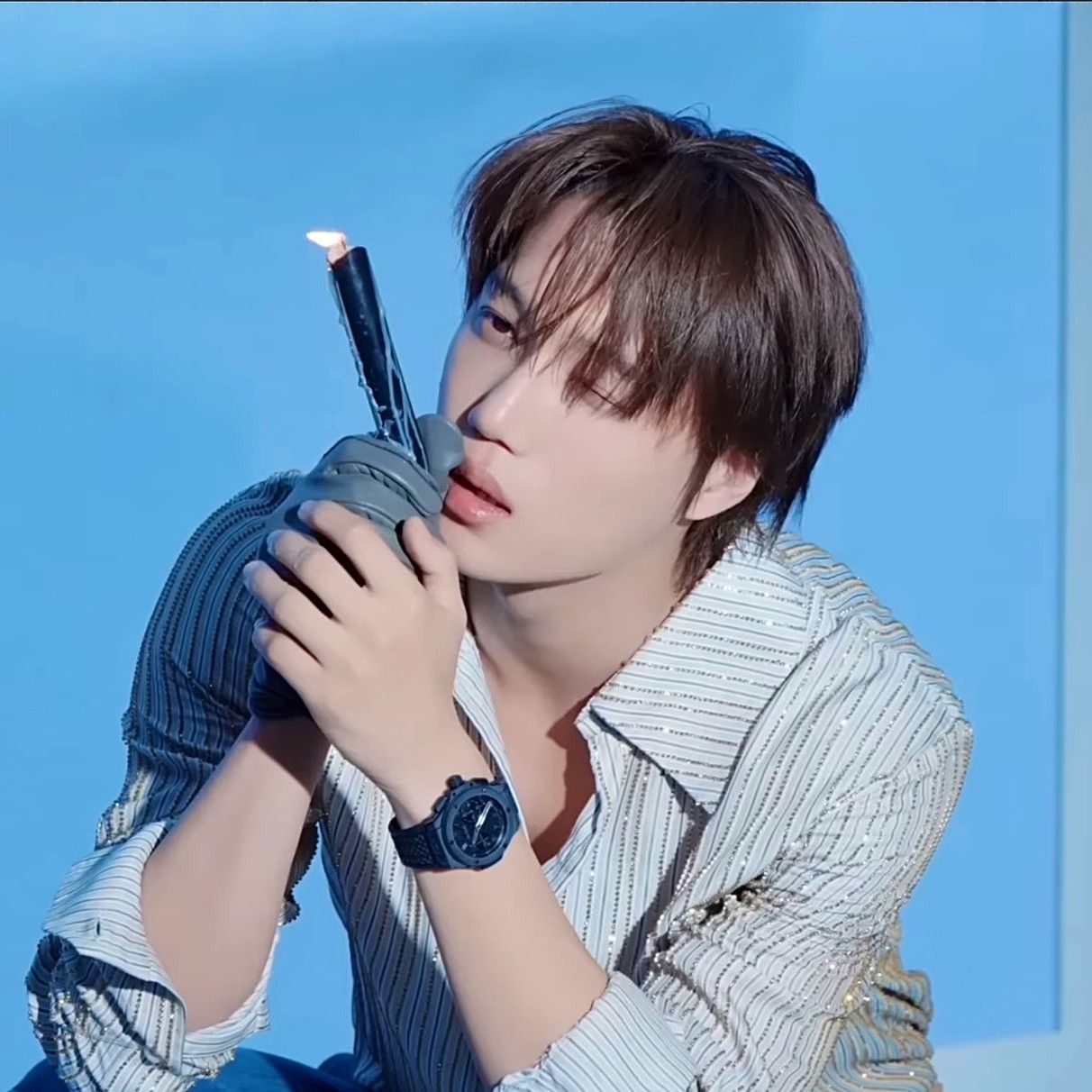 카이 (EXO)의 비하인드 컷