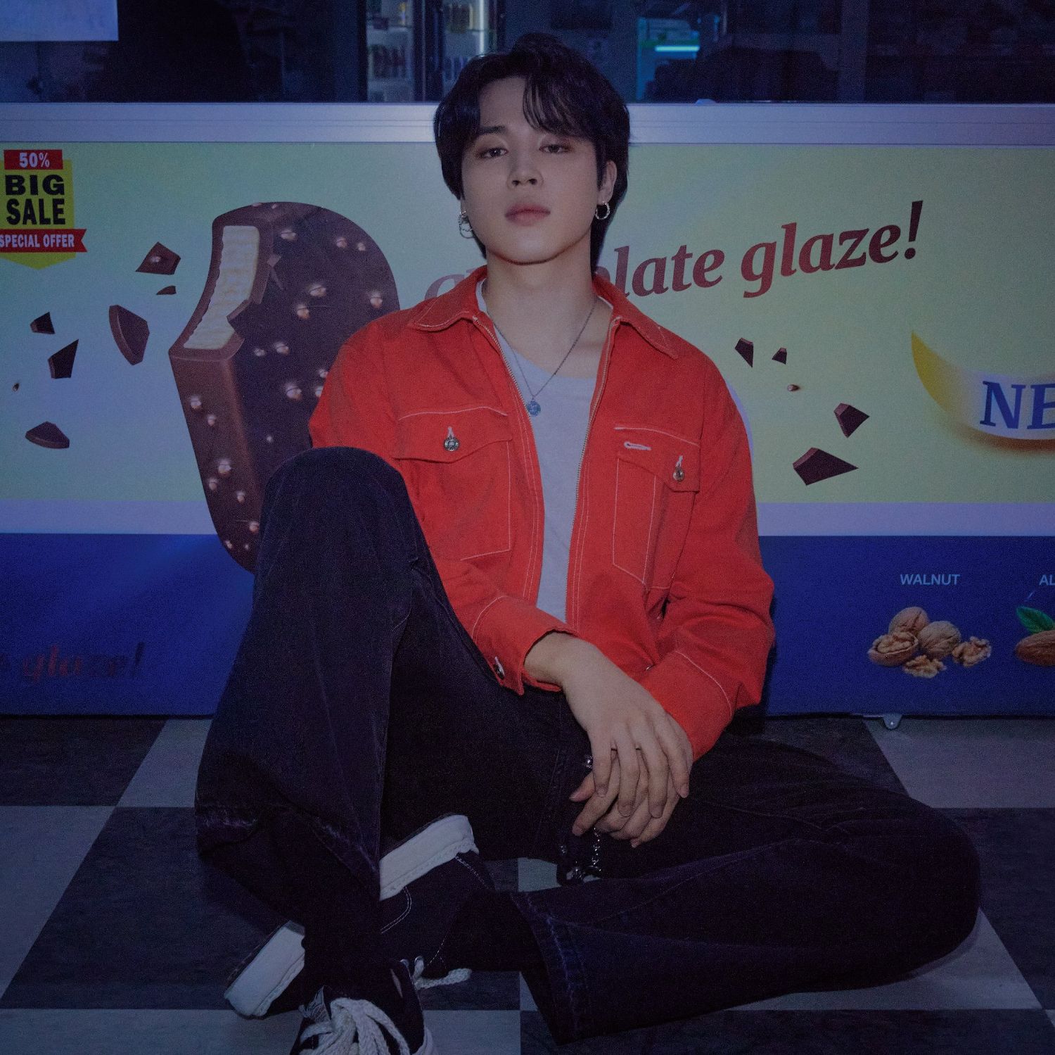 지민 (방탄소년단)의 비하인드 컷