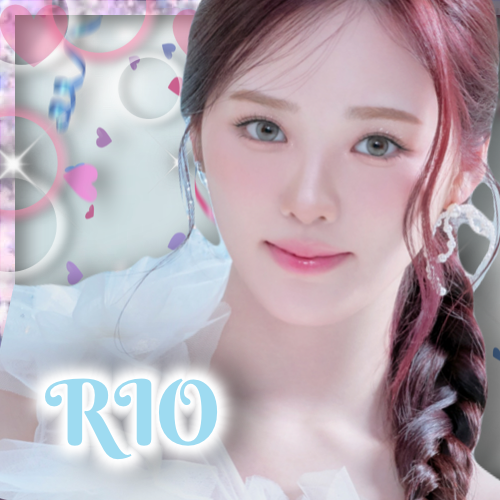 Recent activity shot of Rio (NiziU)