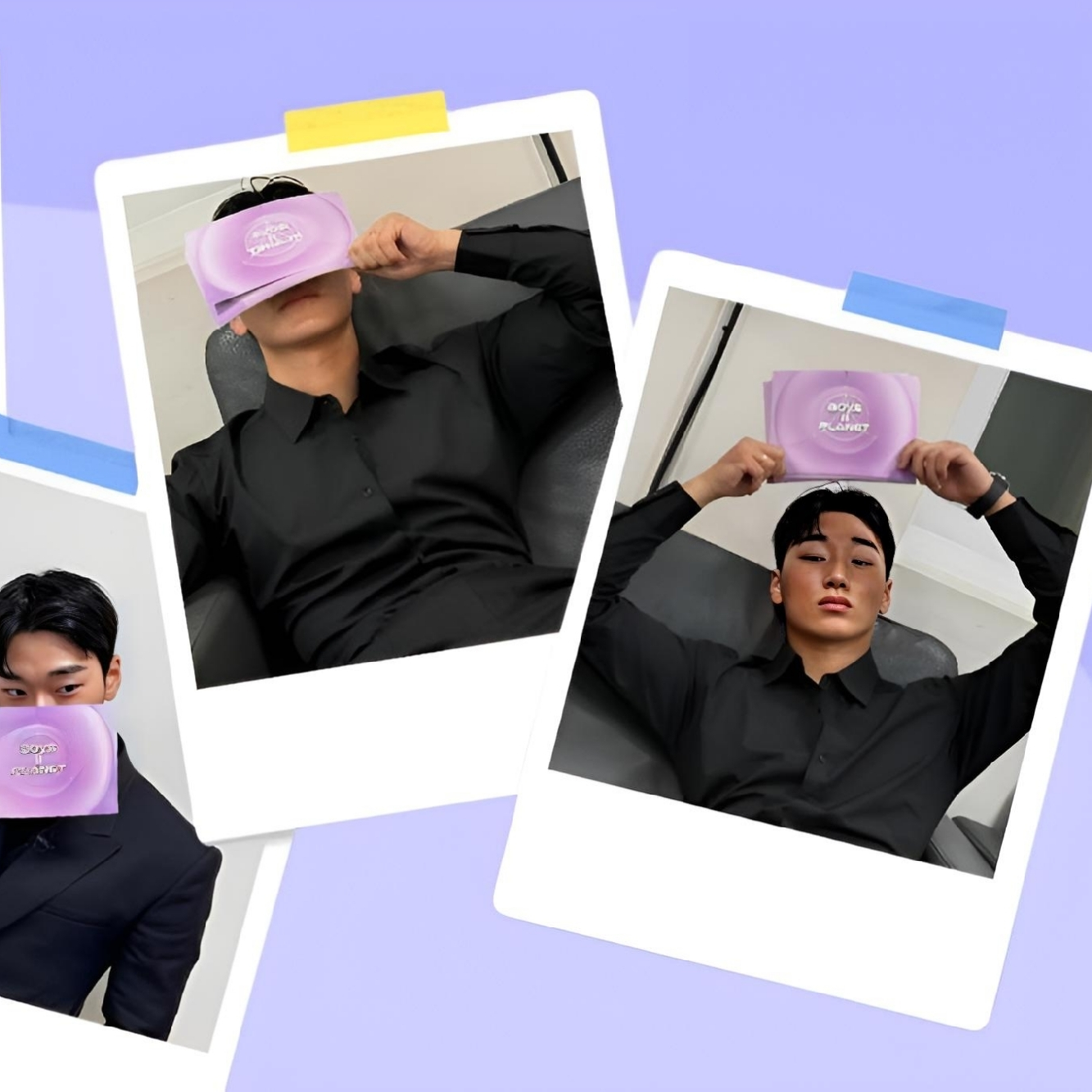 A moment captured by San (ATEEZ)'s fan